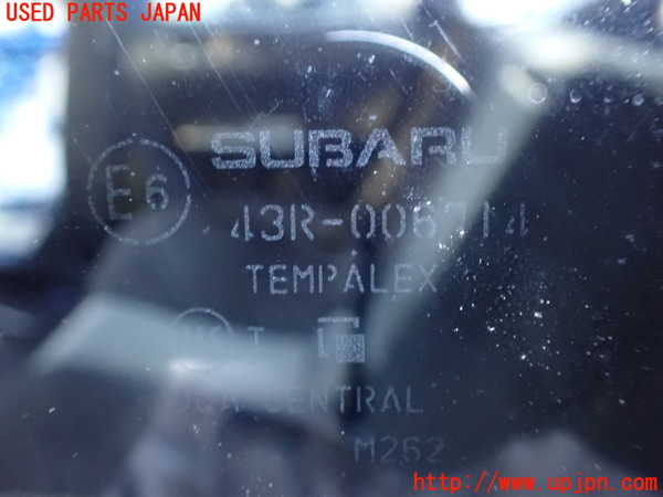 1UPJ-9237141320]インプレッサ WRX-STi(GRB)左後ドア 中古 CENTRAL M262 43R-006714_5