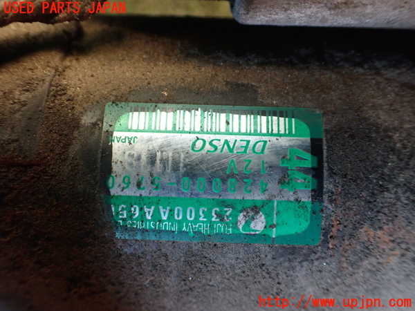 1UPJ-9237146010]インプレッサ WRX-STi(GRB)セルモーター 中古_5