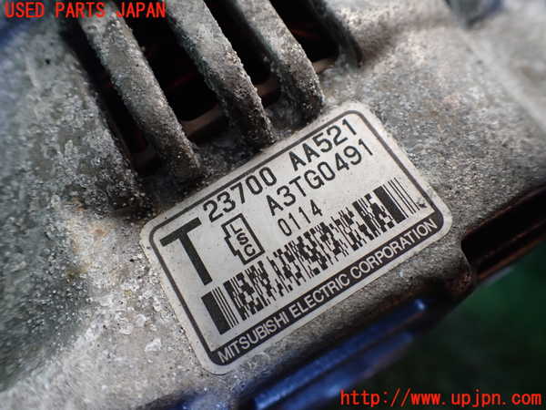 1UPJ-9237146015]インプレッサ WRX-STi(GRB)オルタネーター(ダイナモ) 中古_4