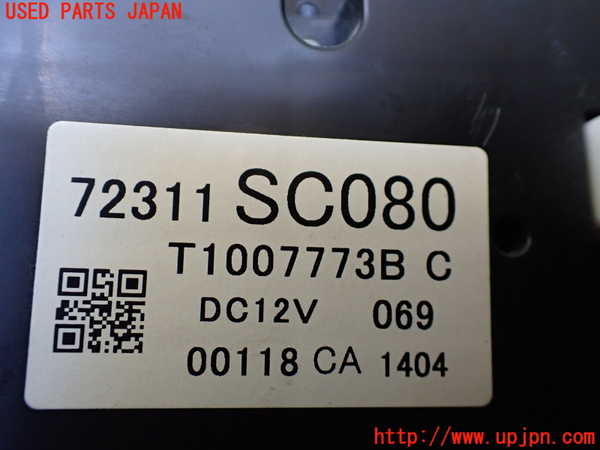 1UPJ-9237146066]インプレッサ WRX-STi(GRB)エアコンスイッチ1 中古_3