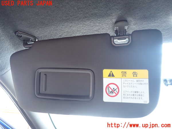 1UPJ-9237147630]インプレッサ WRX-STi(GRB)室内サンバイザー左側 中古_2