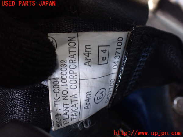 1UPJ-9237147155]インプレッサ WRX-STi(GRB)右2列目シートベルト 中古_3