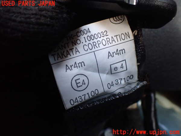 1UPJ-9237147185]インプレッサ WRX-STi(GRB)左2列目シートベルト 中古_3