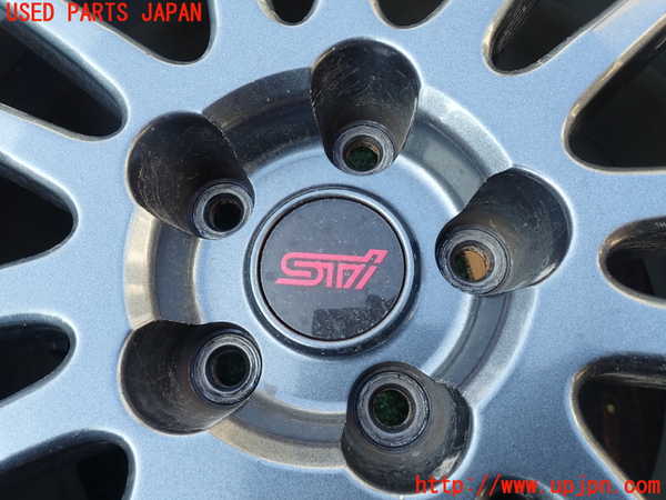 1UPJ-9237149042]インプレッサ WRX-STi(GRB)タイヤ　ホイール　1本② 245/40R18 中古_2