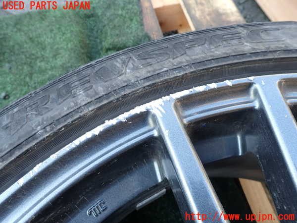 1UPJ-9237149042]インプレッサ WRX-STi(GRB)タイヤ　ホイール　1本② 245/40R18 中古_3