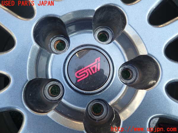 1UPJ-9237149043]インプレッサ WRX-STi(GRB)タイヤ　ホイール　1本③ 245/40R18 中古_2