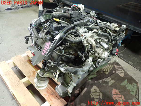 1UPJ-9237162010]クラウン ハイブリッド(AZSH20)エンジン A25A (ジャンク品) 中古_2