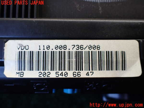 1UPJ-9237176170]ベンツ C280 W202(202028)スピードメーター 中古_4