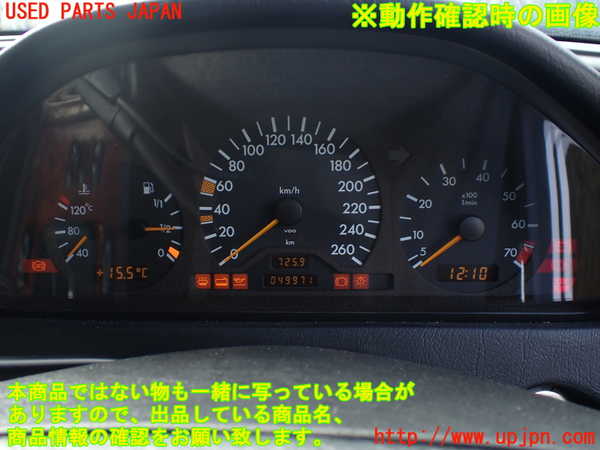 1UPJ-9237176170]ベンツ C280 W202(202028)スピードメーター 中古_5