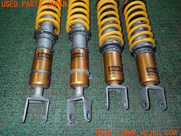 3UPJ=9237190440]S2000 typeV(AP2 100系)OHLINS オーリンズ DFV 車高調 全長調整式 減衰調整 中古_3