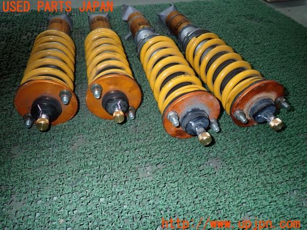3UPJ=9237190440]S2000 typeV(AP2 100系)OHLINS オーリンズ DFV 車高調 全長調整式 減衰調整 中古_4