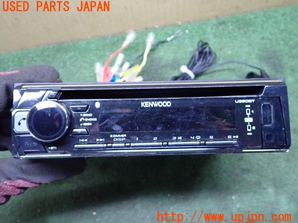 3UPJ=9237190518]S2000 typeV(AP2 100系)KENWOOD ケンウッド U360BT CDプレーヤー Bluetooth AUX USB 1DIN 中古_2