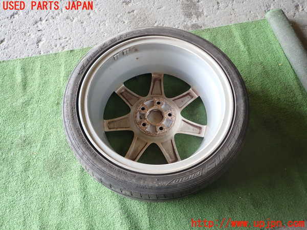 1UPJ-9237209044]シビック タイプR ユーロ(FN2)タイヤ　ホイール　1本④ 225/40ZR18 中古_2