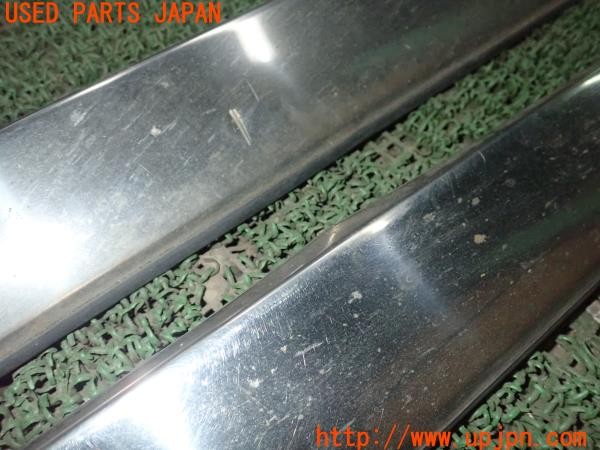 3UPJ=9237210012]セドリック ワゴン V20E SGLリミテッド(WY30)後期 純正 サイドメッキモール ドア下 アンダー 希少 旧車 ヴィンテージ 中古_3