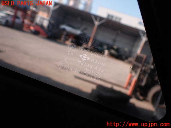 2UPJ-9237211380]セドリック ワゴン(WY30)右クォーターガラス (43R-00150) 中古_3
