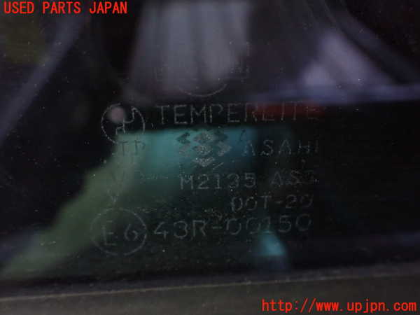 2UPJ-9237211372]セドリック ワゴン(WY30)左サイドセンターガラス (43R-00150) 中古_2