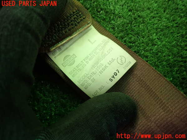 2UPJ-9237227075]グロリア ワゴン(WY30)助手席シートベルト 中古_2