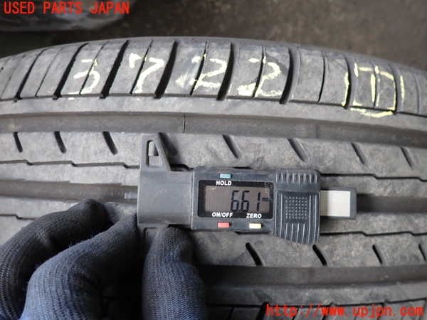 2UPJ-9237229026]グロリア ワゴン(WY30)タイヤ　ホイール　1本① 205/60R15 中古_3