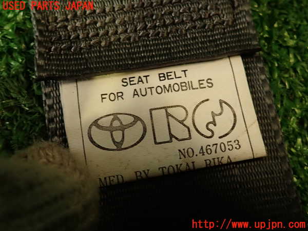 2UPJ-9237247135]ソアラ(JZZ31)真中2列目シートベルト 中古_4