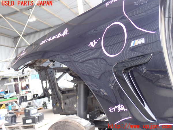 2UPJ-9237271082]BMW 420i グランクーペ(4A20)(F36)左前フェンダー 中古_5