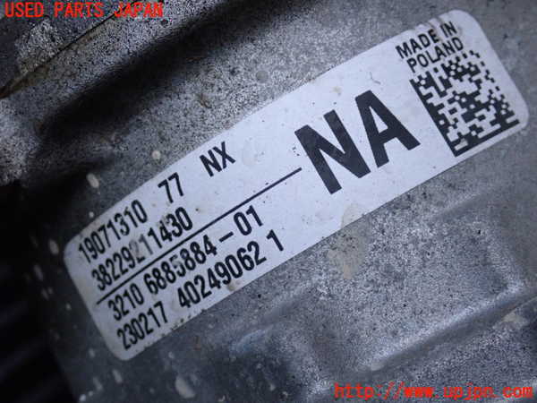 2UPJ-9237284235]BMW ミニ(MINI)クーパーSD(XT20)(F55)パワステギアボックス 中古_4