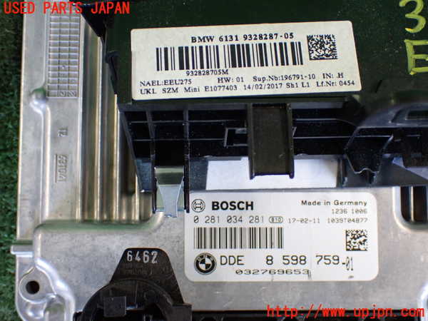 2UPJ-9237286110]BMW ミニ(MINI)クーパーSD(XT20)(F55)エンジンコンピューター DDE 中古_3