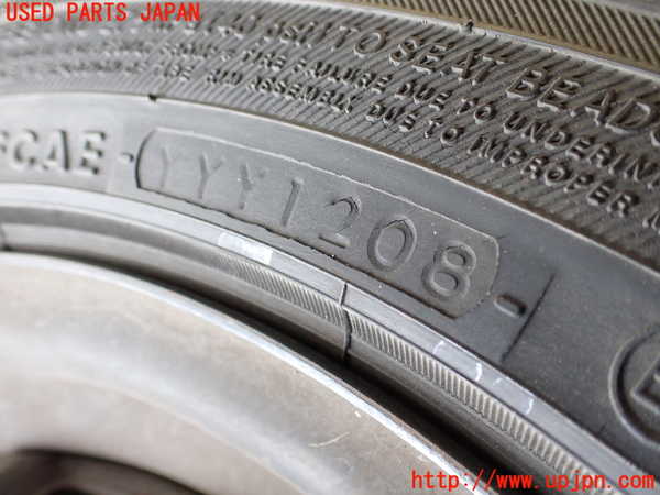 1UPJ-9237299022]スターレット(EP91)タイヤ　ホイール　1本② 185/55R14 中古_3