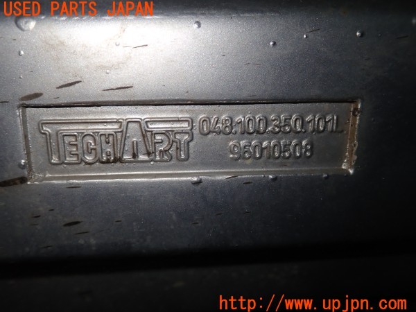 3UPJ=9237320025]ポルシェ カイエン S(9PA00 955型)テックアート MAGNUM マグナム 048.100.350.101 サイドステップ サイドスカート 中古_5