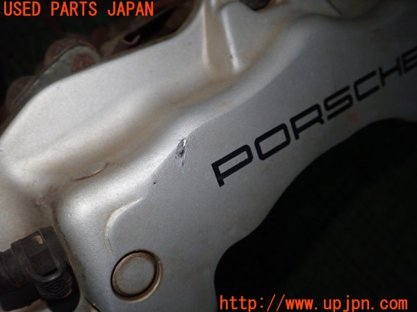 3UPJ=9237320301]ポルシェ カイエン S(9PA00 955型)純正 brembo ブレンボ キャリパー 1台分 中古_5