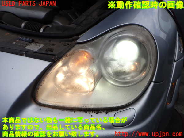 2UPJ-9237321132]ポルシェ・カイエン S(9PA00)左ヘッドライト HID 中古_5