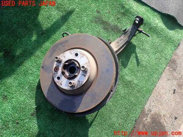 2UPJ-9237324295]ポルシェ・カイエン S(9PA00)左フロントナックルハブ 中古_2