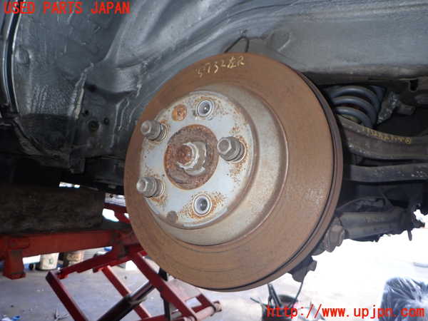 2UPJ-9237324305]ポルシェ・カイエン S(9PA00)左リアナックルハブ 中古_2