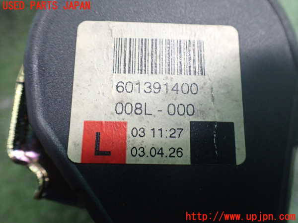 2UPJ-9237327045]ポルシェ・カイエン S(9PA00)運転席シートベルト 中古_2