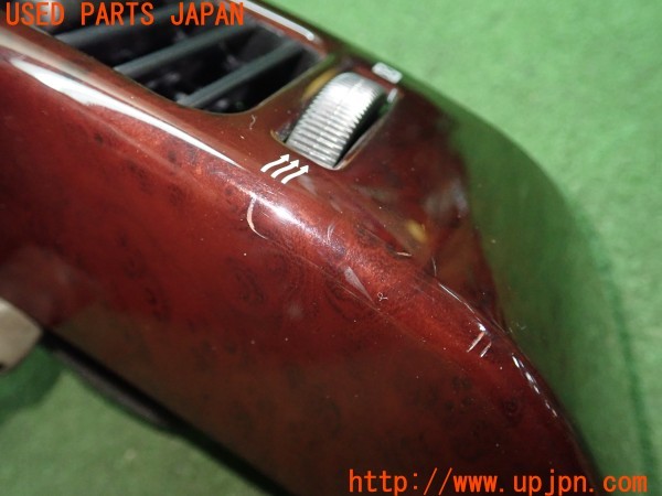 3UPJ=9237330645]パジェロ ロング スーパーエクシード(V75W)前期 純正 木目調パネル オーディオパネル エアコン吹き出し口 中古_4