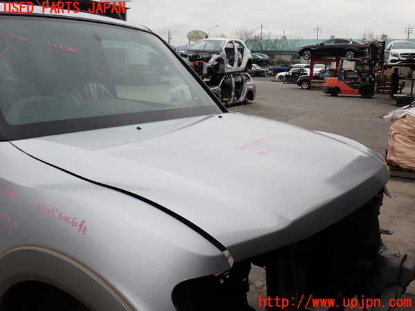 2UPJ-9237331060]パジェロ(V75W)ボンネットフード 中古_2