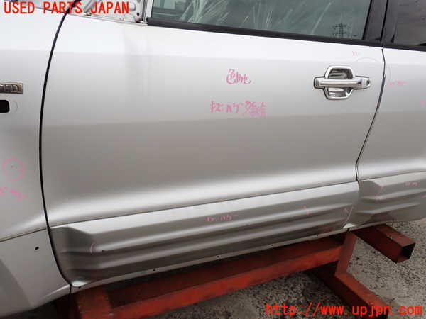 2UPJ-9237331260]パジェロ(V75W)左前ドア 中古 ASAHI M2H3 43R-00033_3