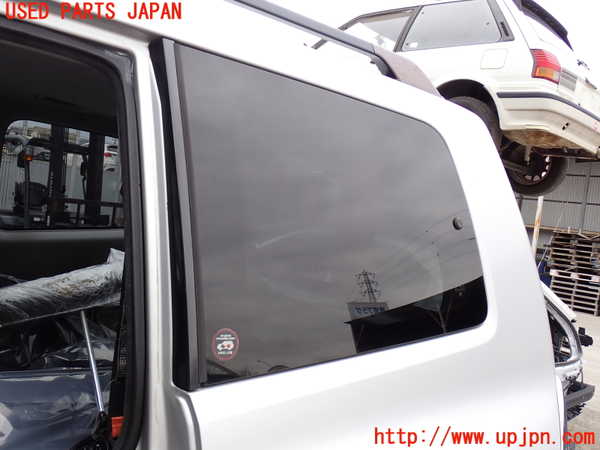 2UPJ-9237331382]パジェロ(V75W)左クォーターガラス 中古 ASAHI M2L3 43R-00150_2