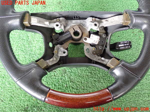 2UPJ-9237337855]パジェロ(V75W)ステアリングホイール 中古_2