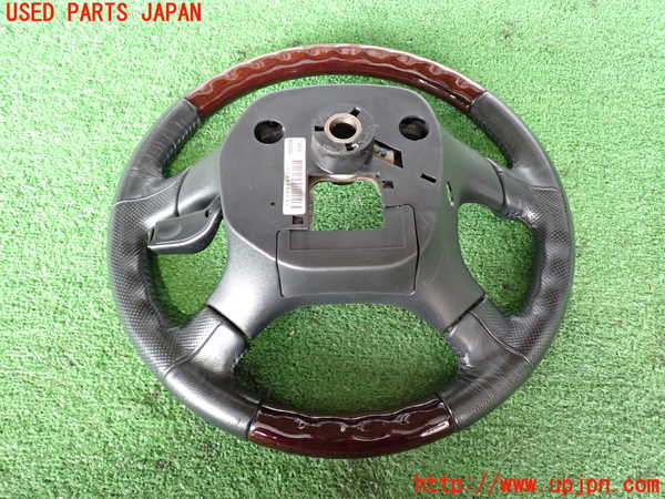 2UPJ-9237337855]パジェロ(V75W)ステアリングホイール 中古_4