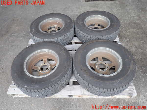2UPJ-9237339030]パジェロ(V75W)社外 タイヤ　ホイール　4本セット 265/70R16 中古_5