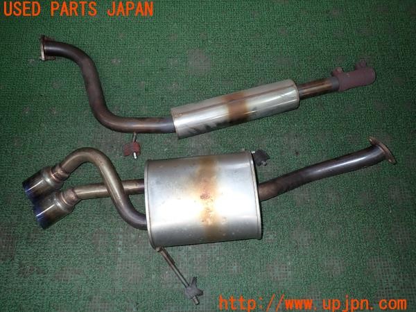 3UPJ=9237340152]VW ルポ GTI(6EAVY)Blue Wave? ブルーウェーブ? リアマフラー 中古_2