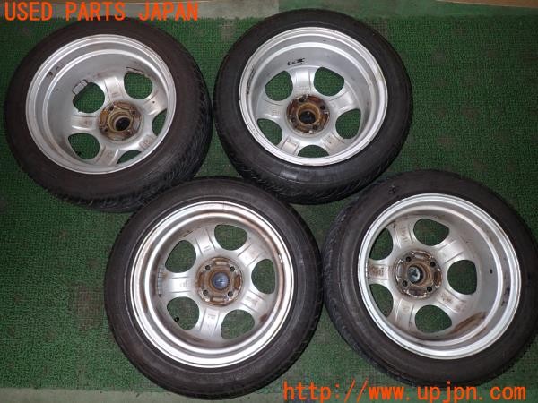 3UPJ=9237340903]VW ルポ GTI(6EAVY)RH ALURAD ARTEC AD705437 ホイール 15×7J +37 PCD100 4穴 タイヤ NANKANG NS-Ⅱ 195/50R15 4本 中古_5