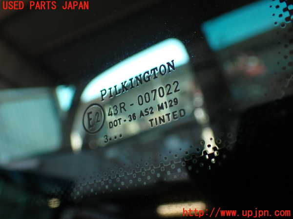 2UPJ-9237341382]VW ルポGTI(6EAVY)左クォーターガラス (43R-007022) 中古_4