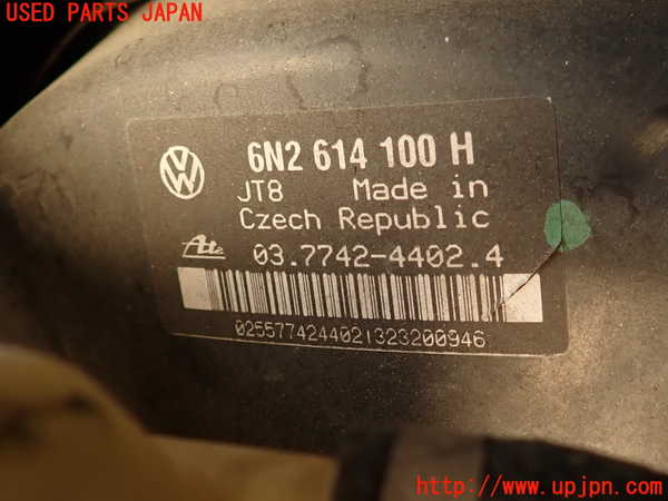 2UPJ-9237344055]VW ルポGTI(6EAVY)ブレーキマスターバック 中古_2