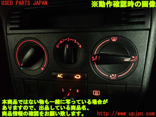 2UPJ-9237346066]VW ルポGTI(6EAVY)エアコンスイッチ1 中古_5