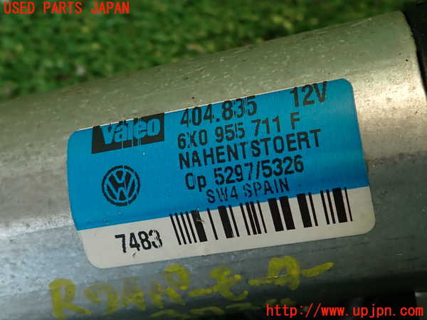 2UPJ-9237346775]VW ルポGTI(6EAVY)リアワイパーモーター 中古_3