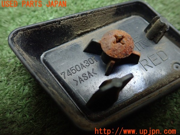3UPJ=9237350008]コルト ラリーアート バージョンR(Z27AG)後期 純正 7450A301 エンブレム フロントグリル側 中古_5
