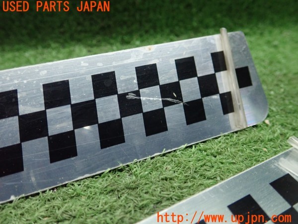 3UPJ=9237350616]コルト ラリーアート バージョンR(Z27AG)後期 純正 スカッフプレート 中古_3