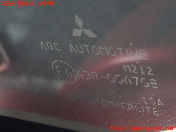 2UPJ-9237351200]コルト ラリーアート バージョンR(Z27AG)右フロント三角窓ガラス (43R-006708) 中古_3