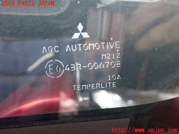 2UPJ-9237351202]コルト ラリーアート バージョンR(Z27AG)左フロント三角窓ガラス (43R-006708) 中古_3